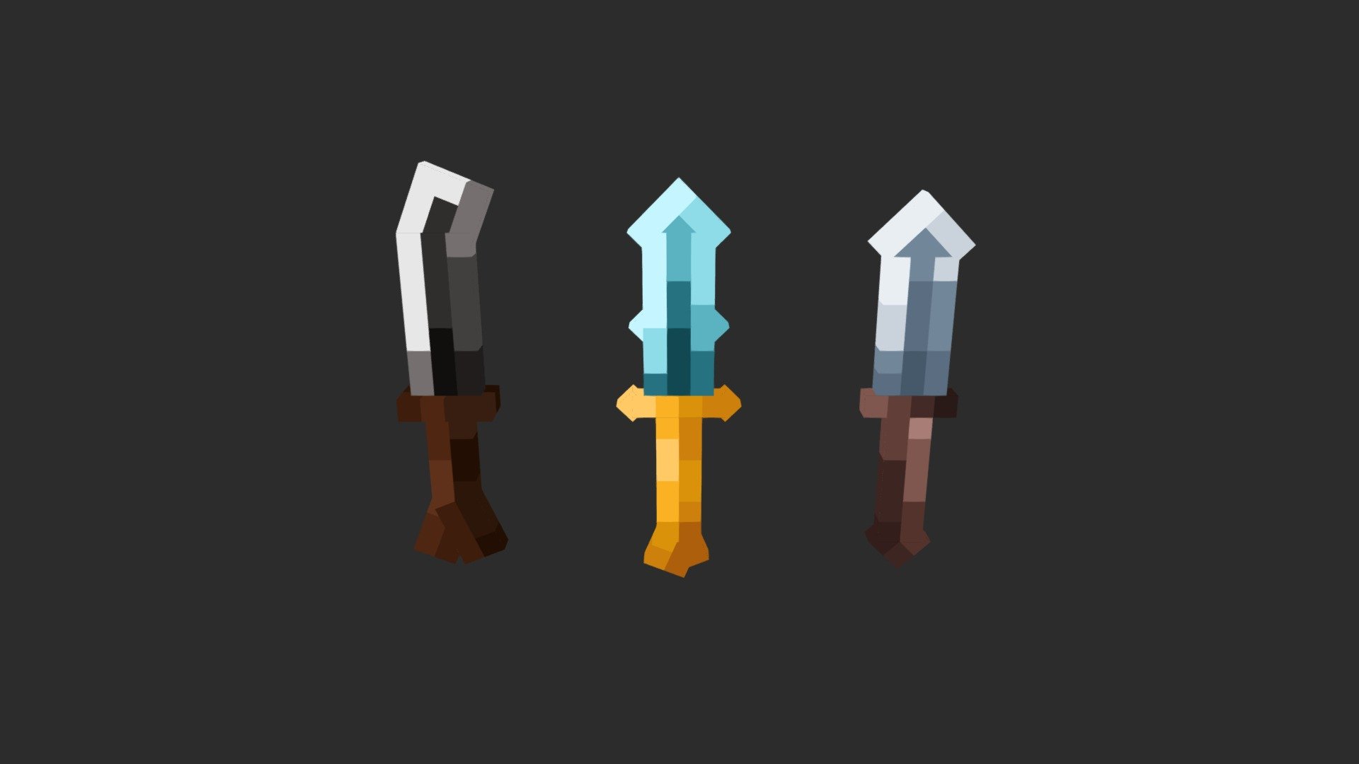 daggers - 3D model by Brianosaurus [354d86e] - Sketchfab