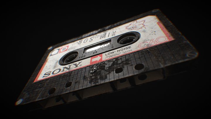 Cassette 3D Model