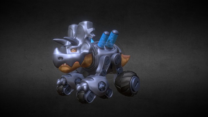 Triceratruck 3D Model