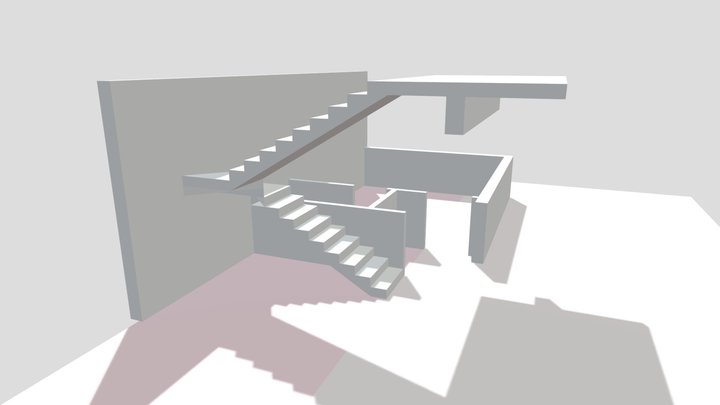 Stairs 3D Model
