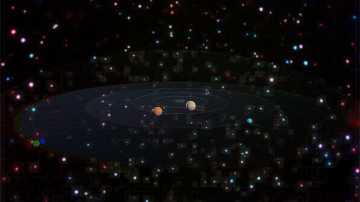 SCALED SOLAR SISTEM – Modello 3D gratuito STL
