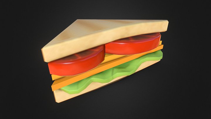 Switch Animal Crossing Grilled Cheese Sandwich – Modelo 3D gratuito STL