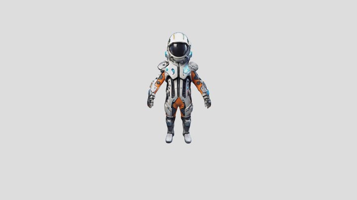 tripo_astronaut_animated 3D Model