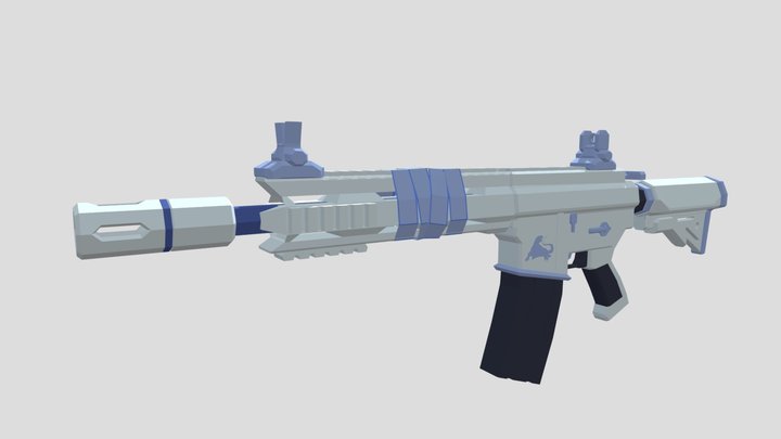 Komodo D5 - Blue Archive Model Style 3D Model