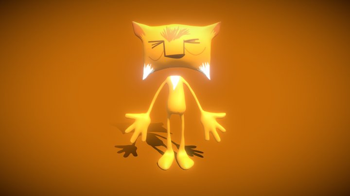 Fellow the Pillowhead - Game ready 3D Model