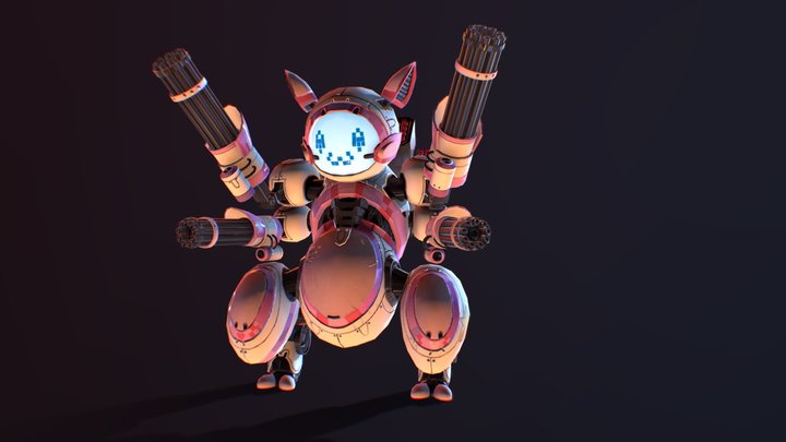 K-1TTY 3D Model