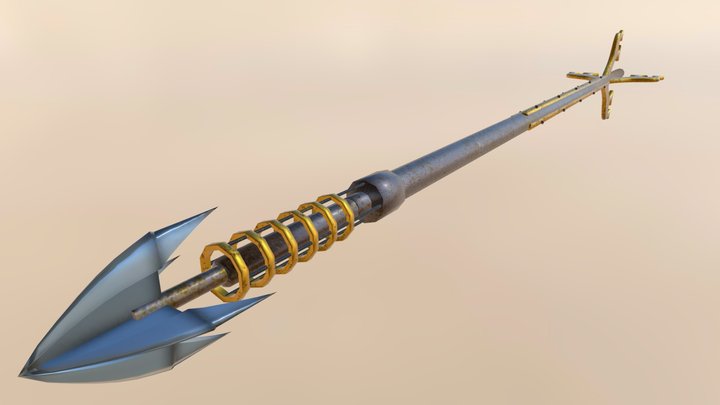 Steampunk Arrow 3D Model