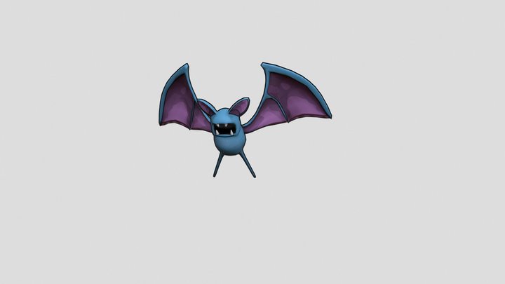 zubat 3D Model