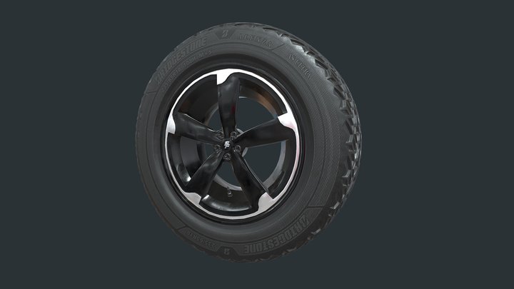 Wheel04 3D Model