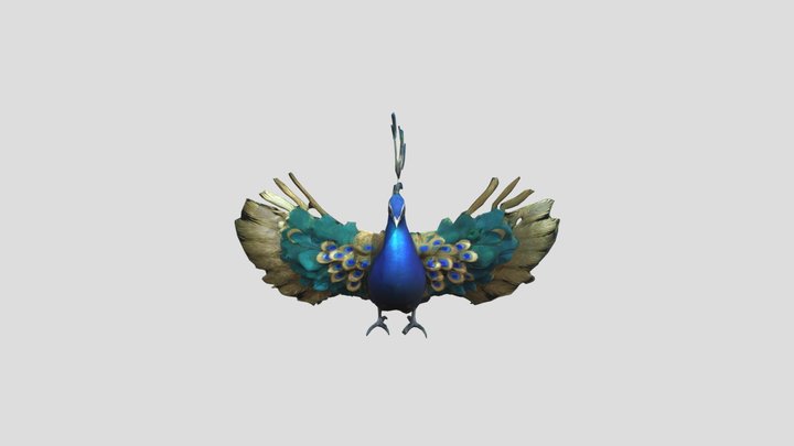 A Peacocl 3D Model