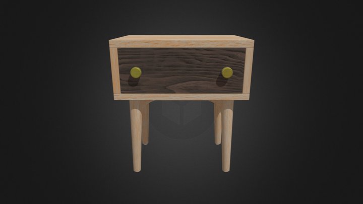 Nightstand Small 3D Model