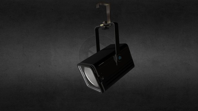 Stage Light - Fresnel 3D Model