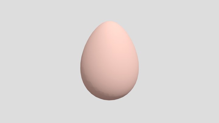 Egg 3D Model
