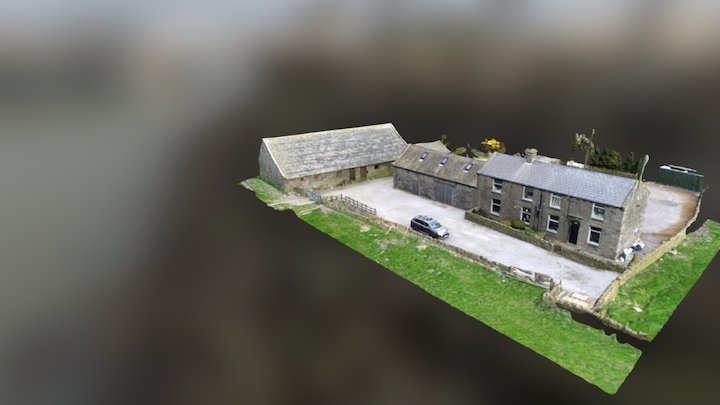 Farm Buildings 3D Model