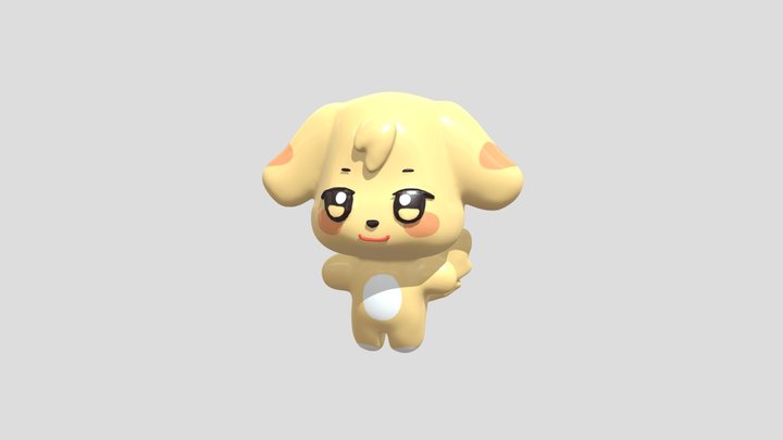 튜덩이 3D Model