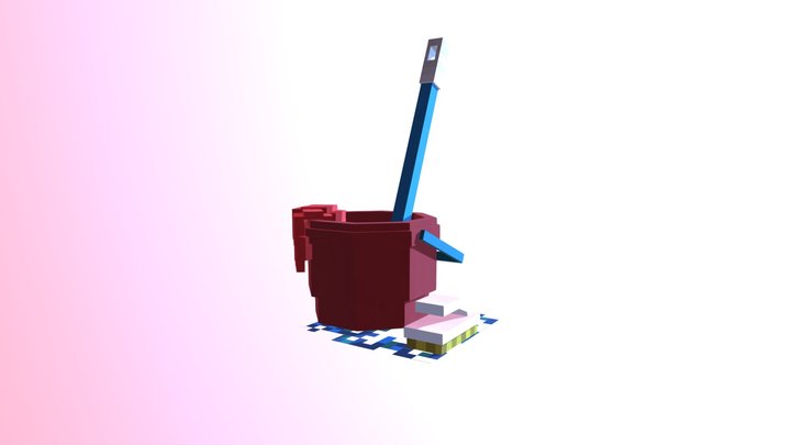 Water bucket 3D Model