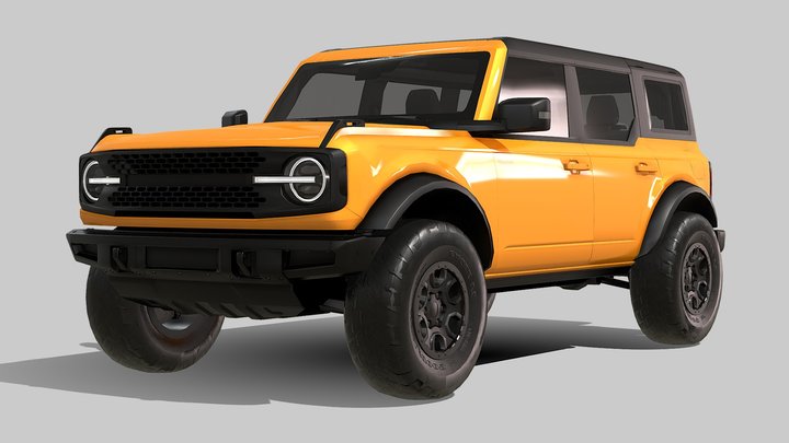Ford Bronco 3D Model