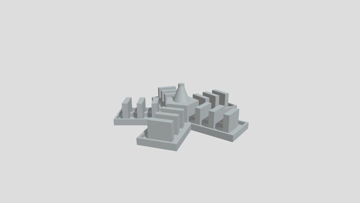 Jelyfish/flower mold/PART#1 3D Model