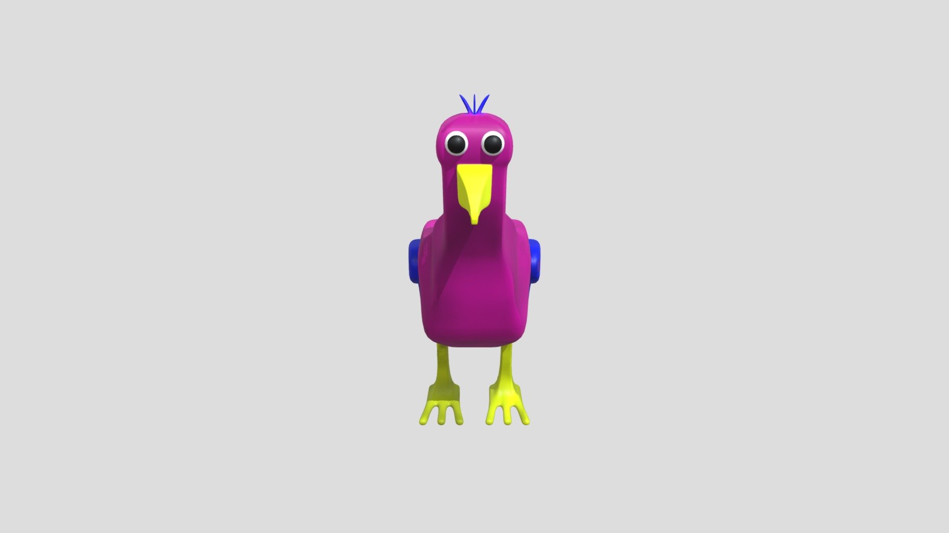 Opila Bird model complete with feathers! : r/gartenofbanban