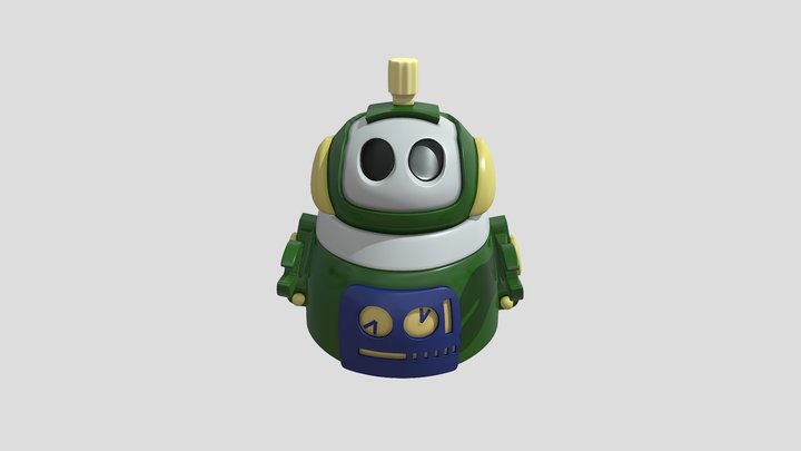Hans No.2k014 Robot 3D Model