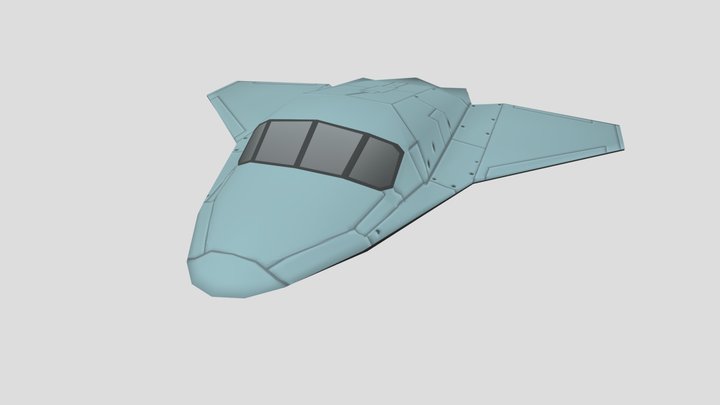 horizon fighter jet 3D Model