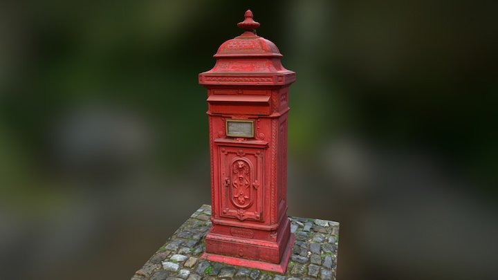 Sketchfab 3D Challenge: Mystreet3Dscan Mailbox 3D Model