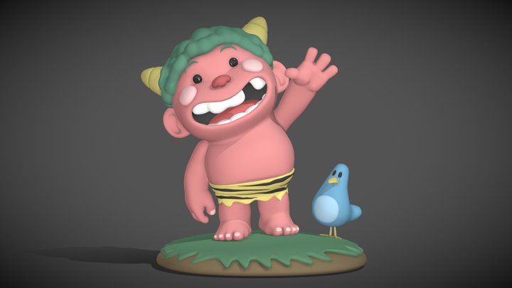 Oni 3D Model