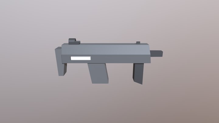 Unturned MP7 3D Model