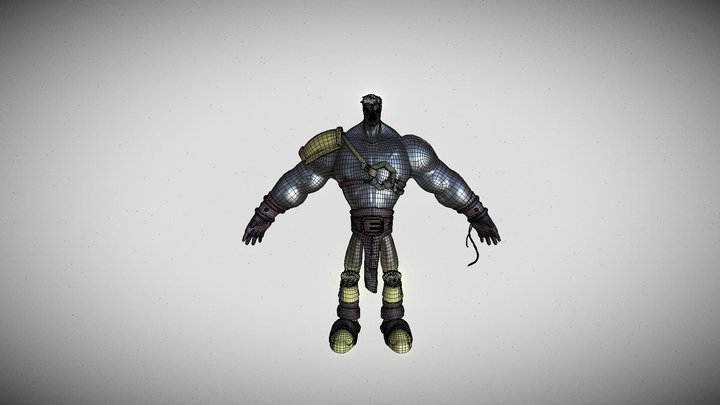 Warrior_final 3D Model