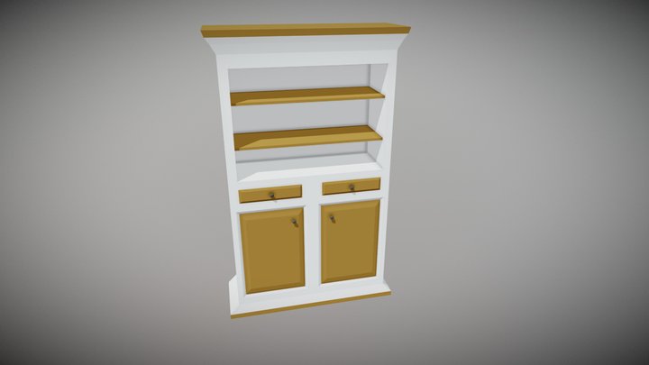 Day08 Cupboard 3D Model