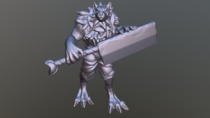 Atroce  Ragnarok online monster 3D Model