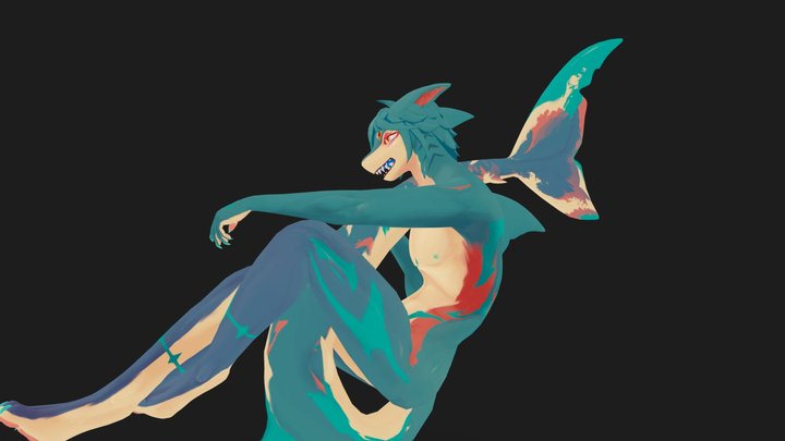 Manami Shork 3D Model