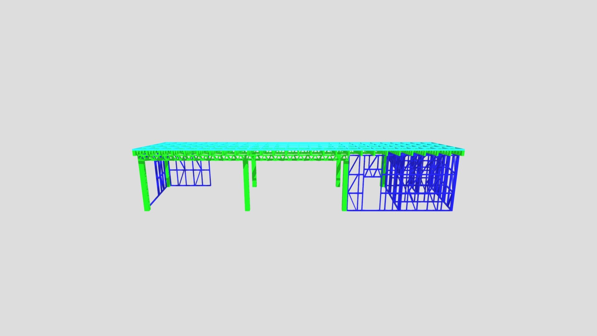 Модель каркаса яхт клуб - Download Free 3D model by LSTK-SERVICE (@erik ...