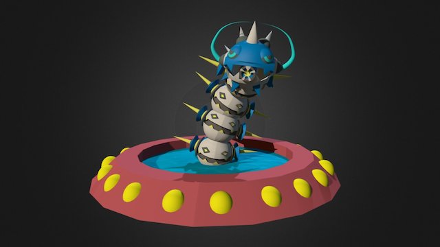 Sea Monster 3D Model