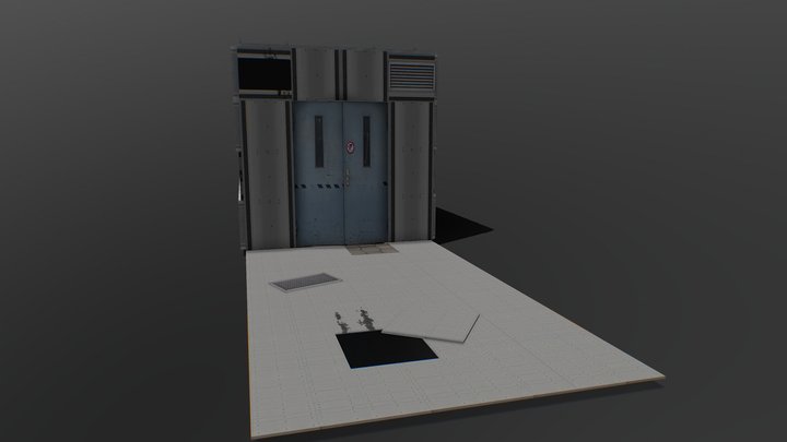 Secret Lab Entrance 3D Model