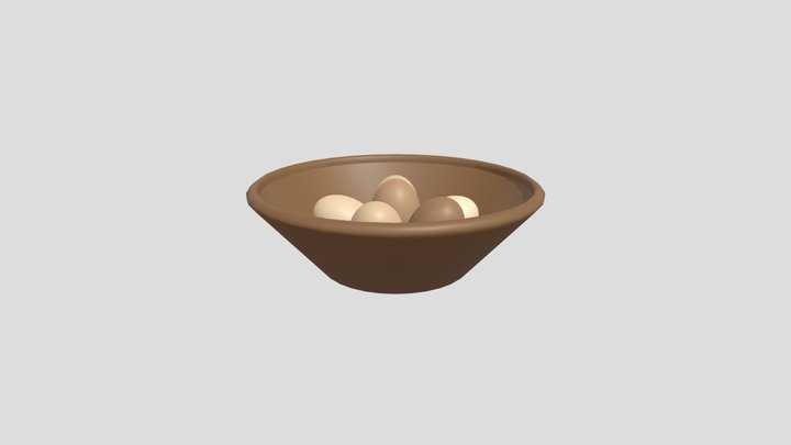 3d Eggs Set 06 – Modello 3D gratuito STL