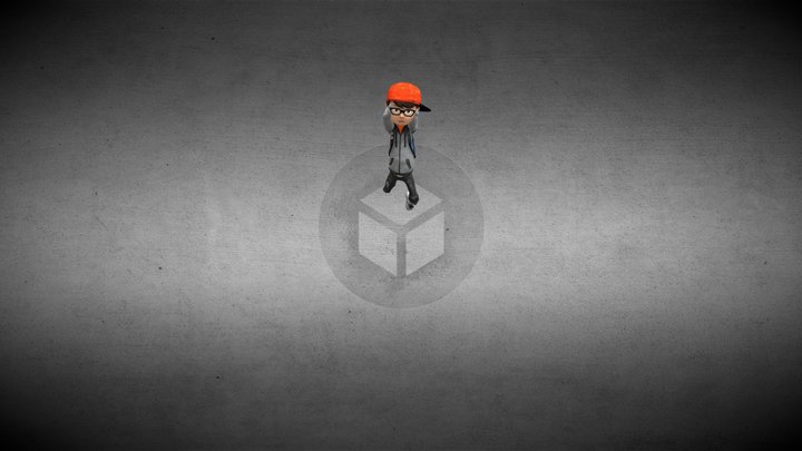 Boy | Swing To Land | Animation 3D Model
