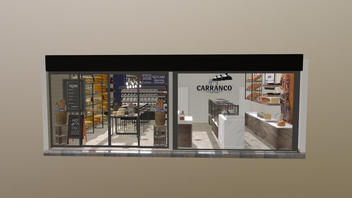 Tienda 02 version 02 3D Model