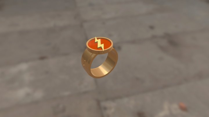 Flash ring 3D Model