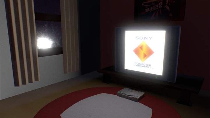 Home Loading PS1 3D Model