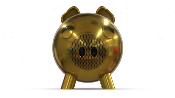 Squid Game Golden Pig (FOR DL 👇) 3D Model