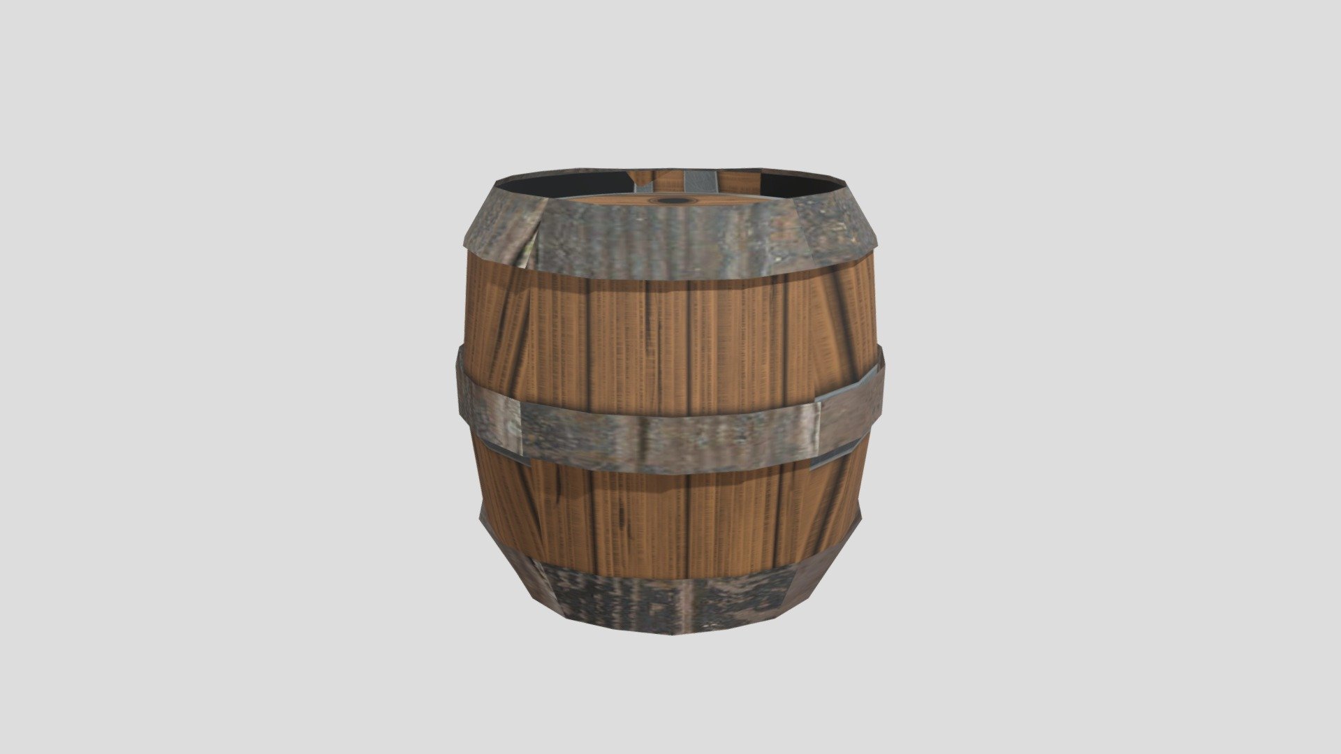 Barrel — Sketchfab embed 3D viewer