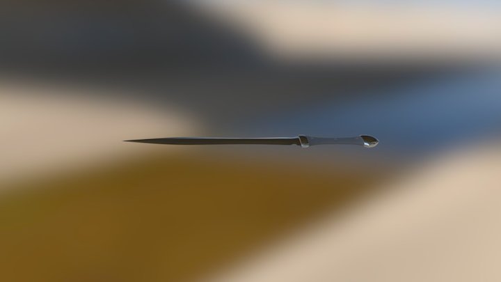 Gladium sword 3D Model