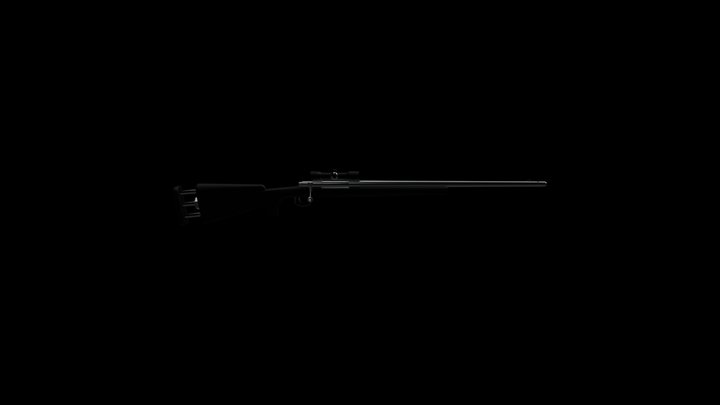 M24 PUBG 3D Model