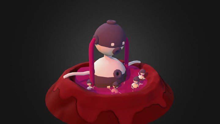 The Jiggler 3D Model