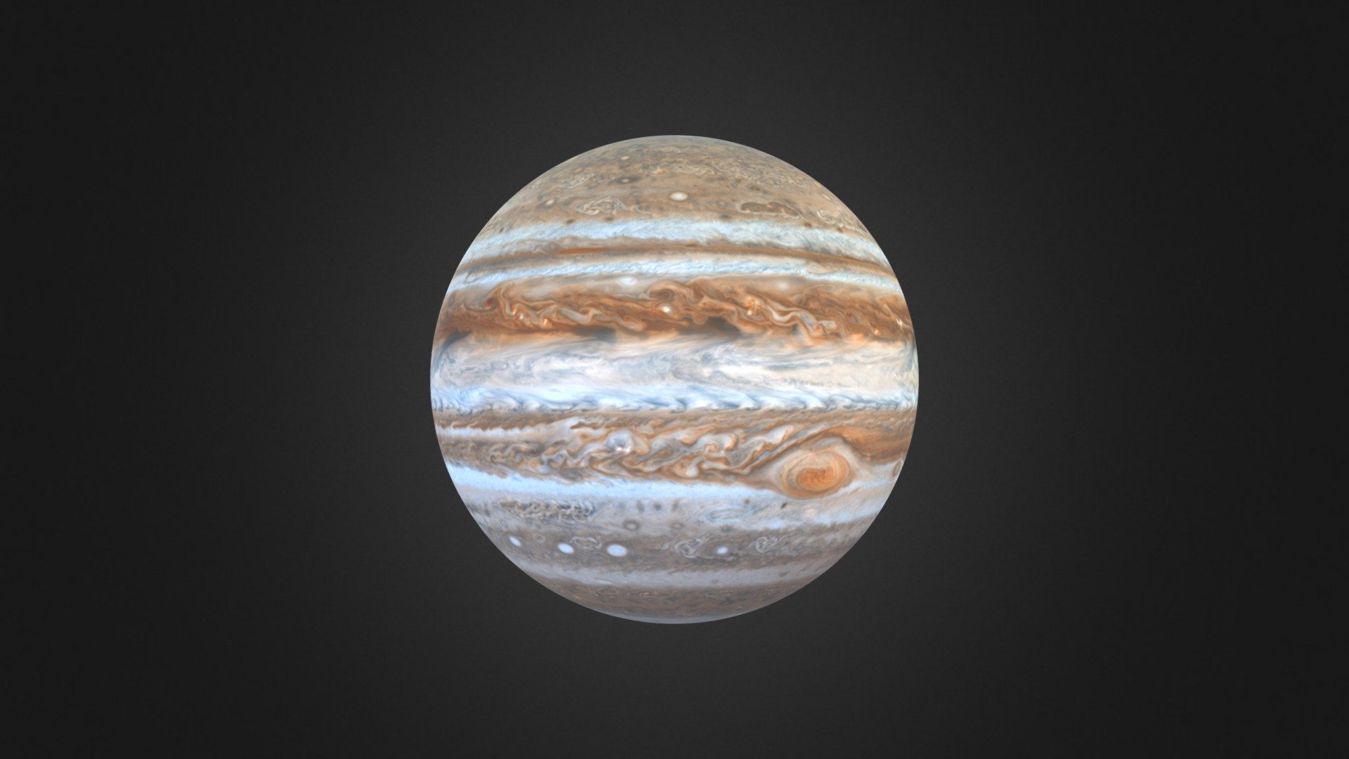 Jupiter With 2k Textures - Buy Royalty Free 3d Model By Ayushcodemate 