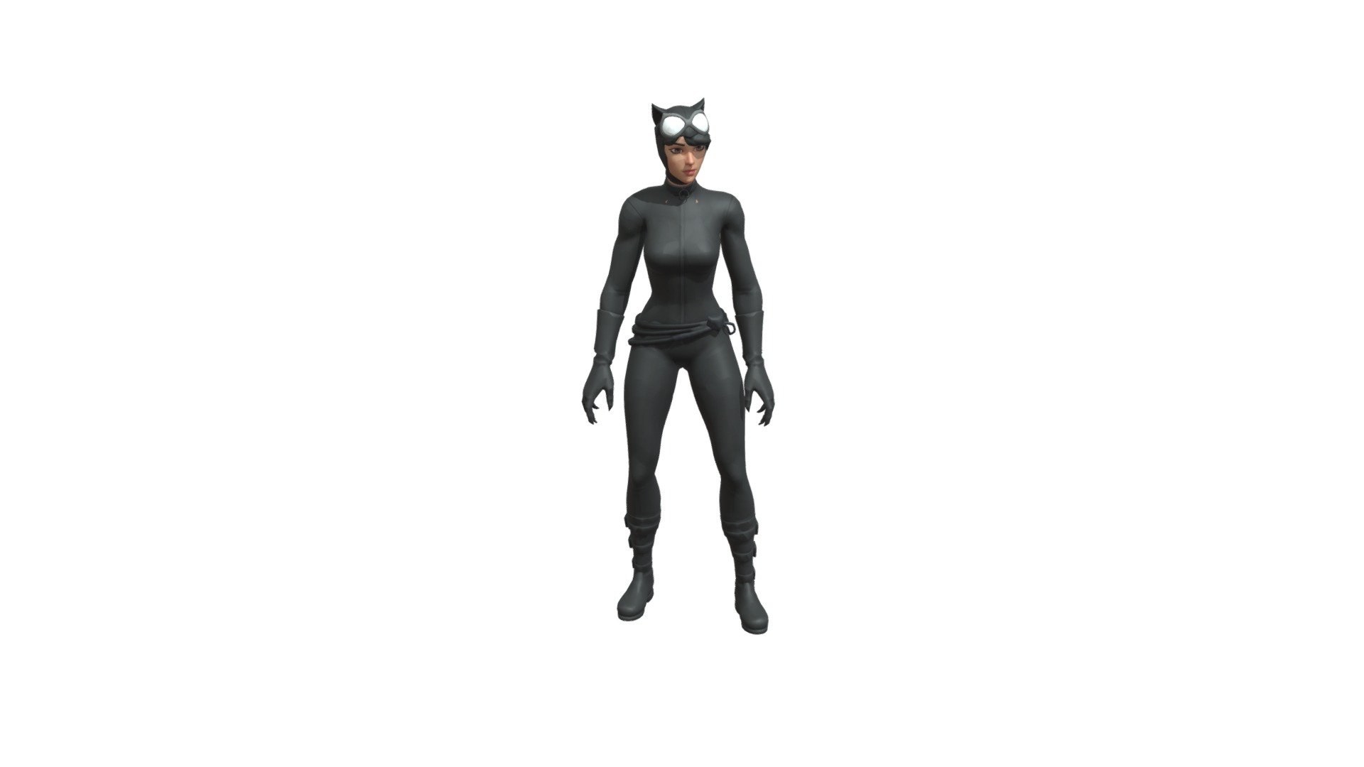 Catwoman Rigged (HatchXR) - Download Free 3D model by nitwit.friends ...