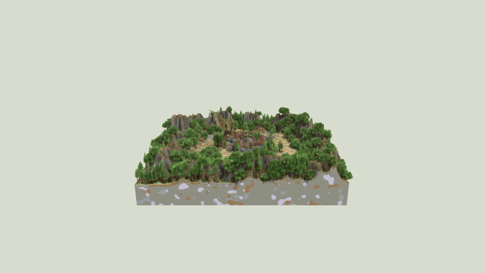 Faction Spawn, Town Walls by Matilaina
