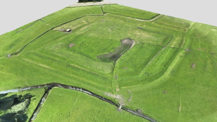 Castle Oud Haerlem (Heemskerk, The Netherlands) 3D Model
