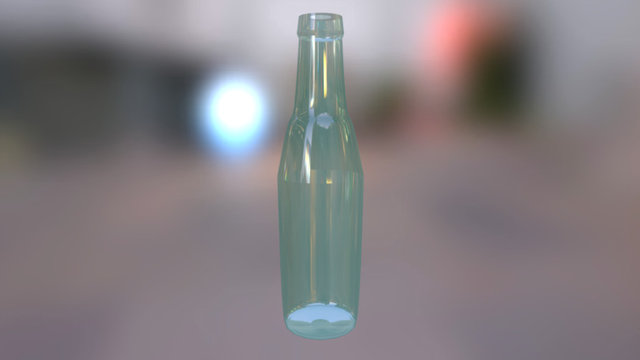 flasche 3D Model